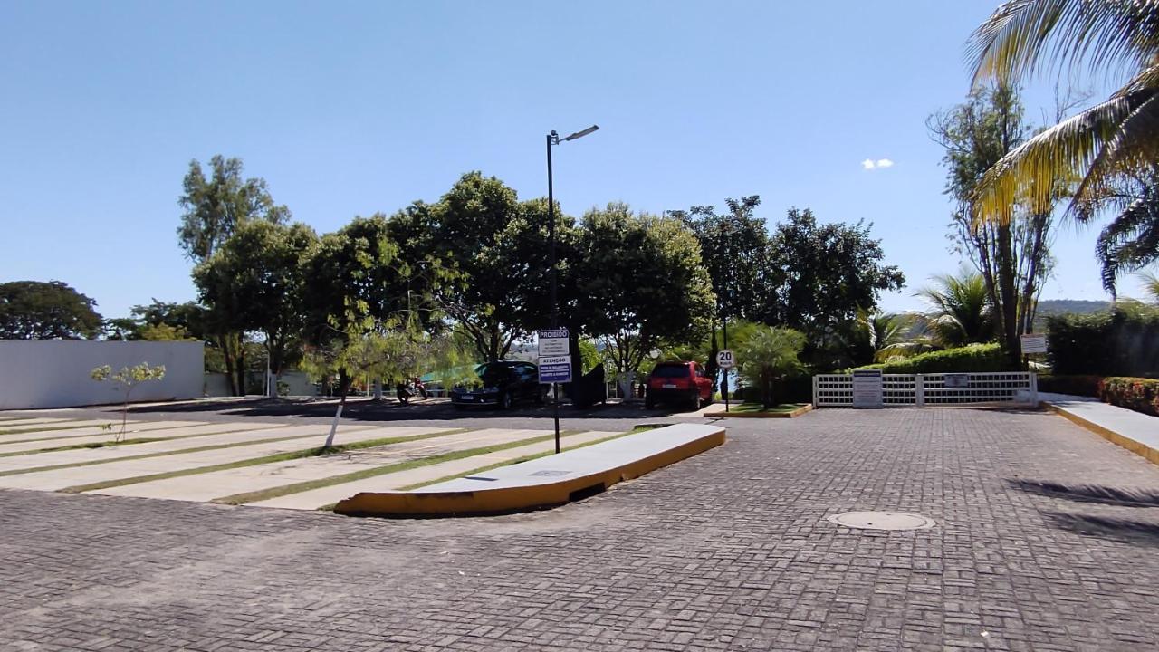 Enseada Nautico Apart Flat I Vista Para O Lago Corumba Caldas Novas Exterior foto