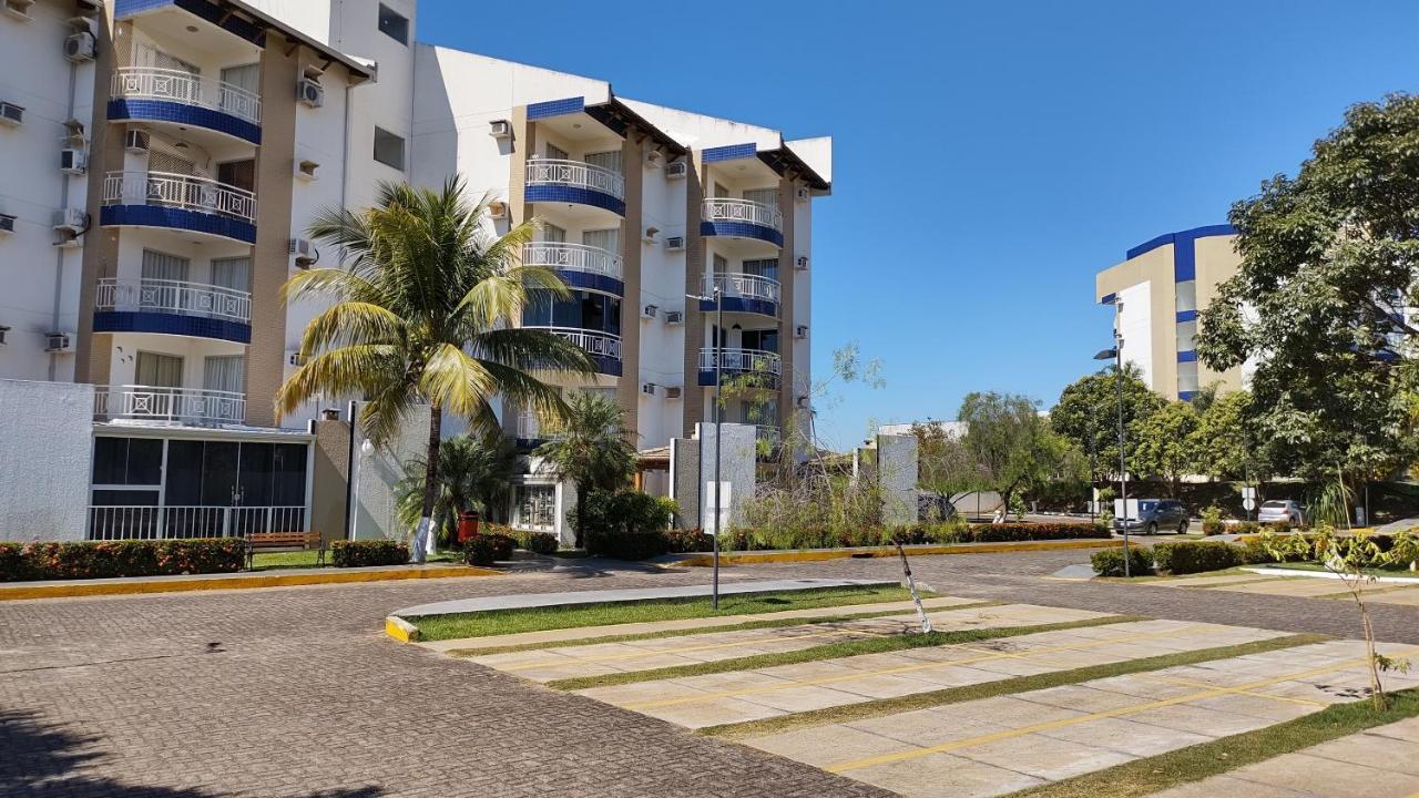 Enseada Nautico Apart Flat I Vista Para O Lago Corumba Caldas Novas Exterior foto